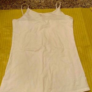 Long white crop top shirt for kids up to 8-11